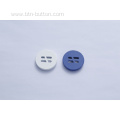 Four hole metal button for coat